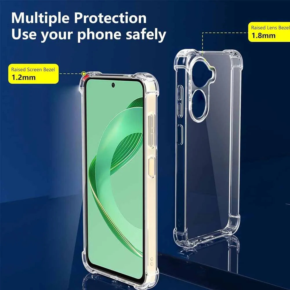 Capa para Huawei nova 11 SE / nova 12 SE, Techsuit, Transparente Antichoque