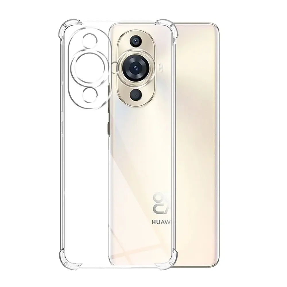 Capa para Huawei nova 12s / nova 11, Techsuit, Transparente à prova de choque, Transparente