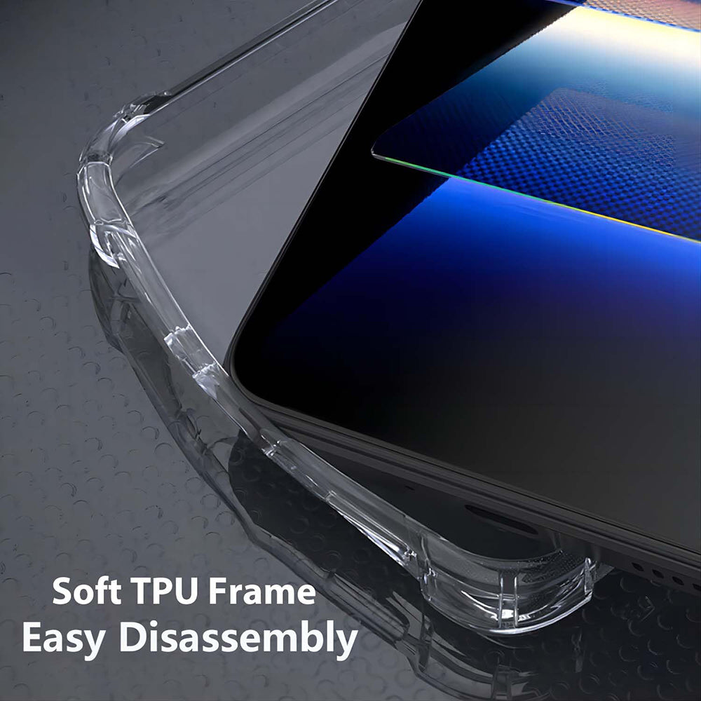 Capa para Huawei nova 13, Techsuit, Shockproof Clear, Transparente