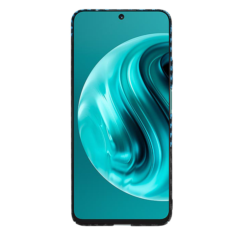 Capa para Huawei nova 13i / nova 12i, Techsuit, Carbonite FiberShell, Preto Azul