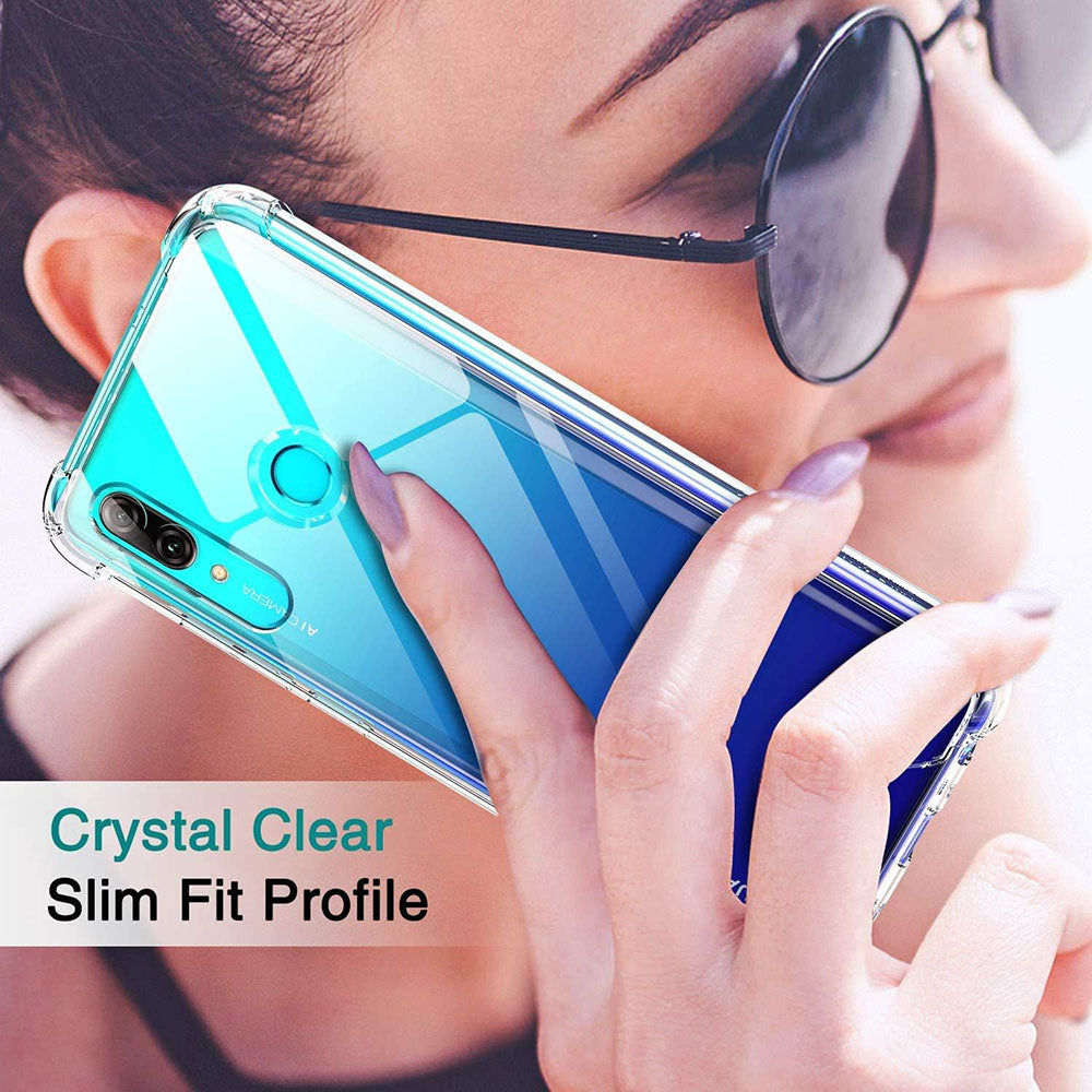 Capa para Huawei P Smart (2019), Techsuit, Anti-impacto Transparente, Transparente