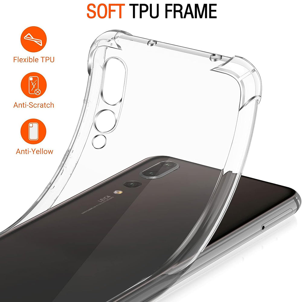 Capa para Huawei P20 Pro, Techsuit, Shockproof Clear, Transparente