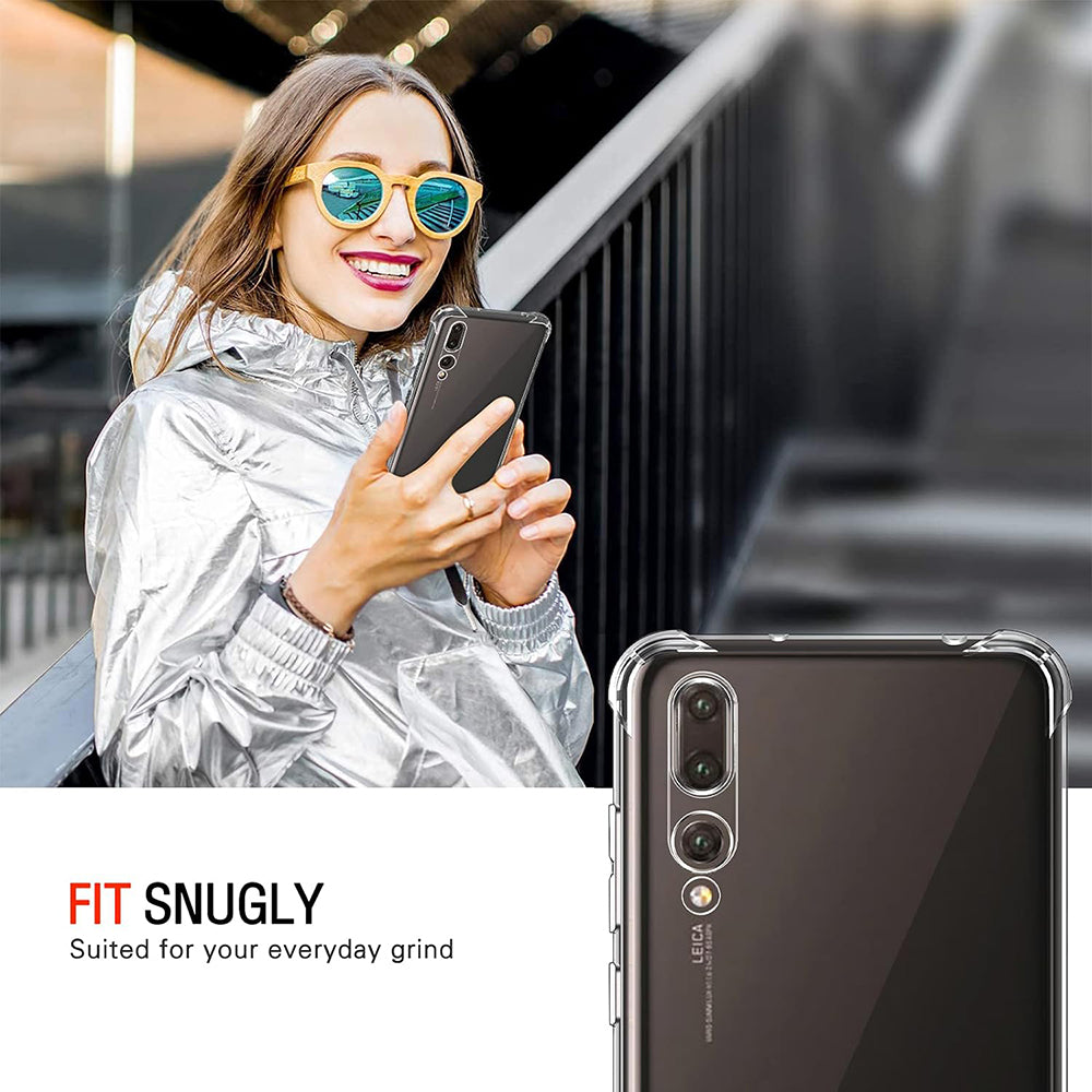 Capa para Huawei P20 Pro, Techsuit, Shockproof Clear, Transparente