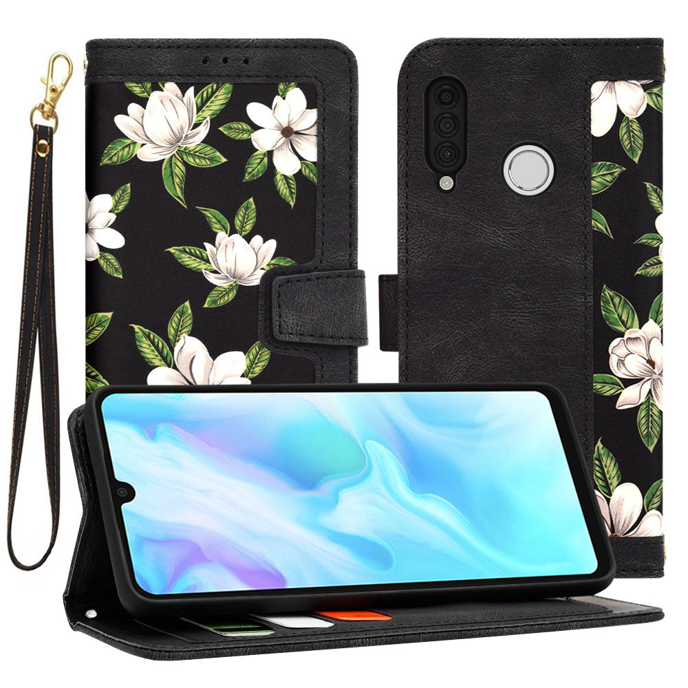 Capa para Huawei P30 lite New Edition / P30 lite, Techsuit, FlipCraft, Preta