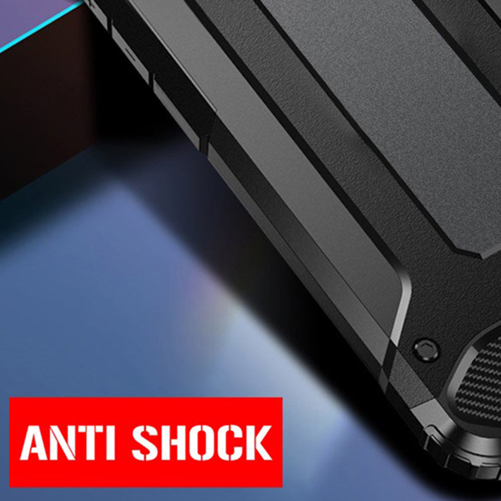 Capa para Huawei P9 lite (2016), Techsuit, Hybrid Armor, Preta
