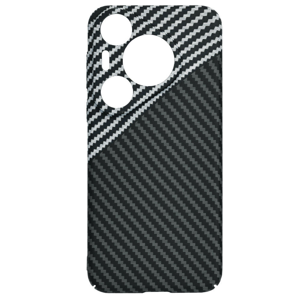 Capa para Huawei Pura 70 Pro, Techsuit, Carbonite FiberShell, Preto Cinzento