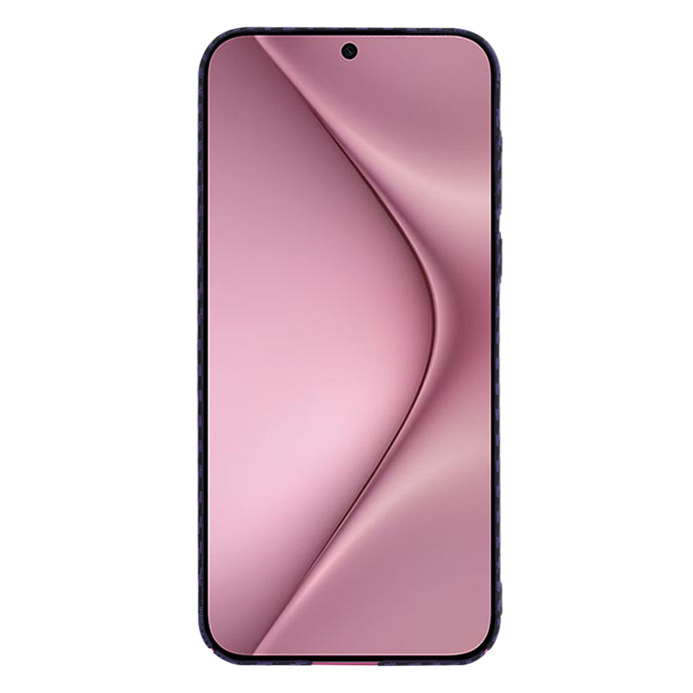 Capa para Huawei Pura 70, Techsuit, Carbonite FiberShell, Roxo