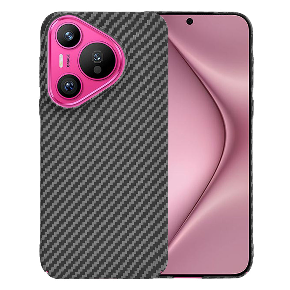 Capa para Huawei Pura 70, Techsuit, Carbonite FiberShell, Preta