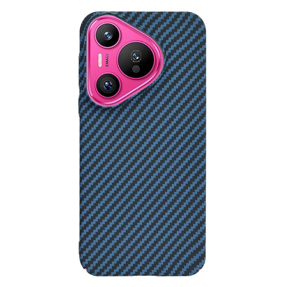 Capa para Huawei Pura 70, Techsuit, Carbonite FiberShell, Turquesa