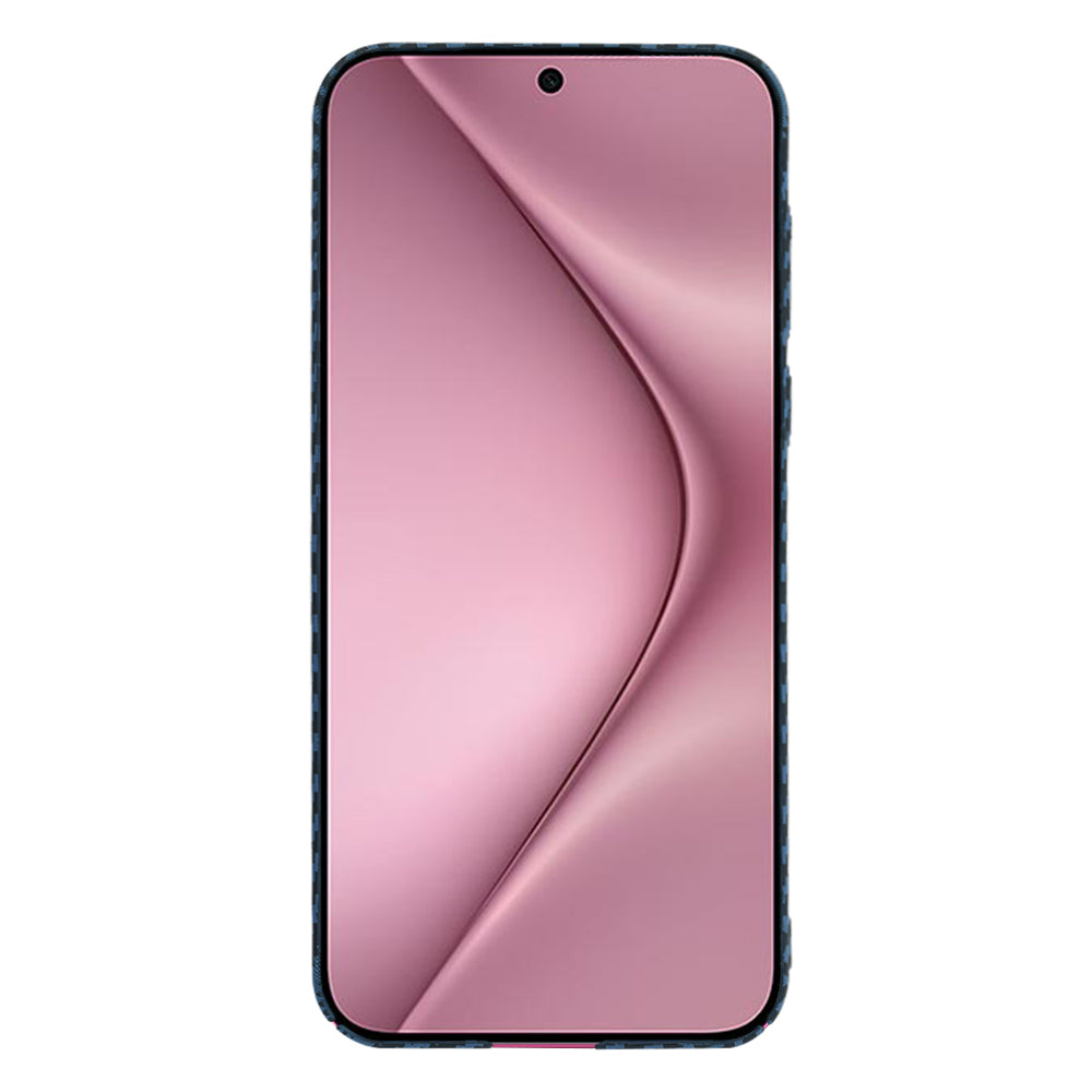 Capa para Huawei Pura 70, Techsuit, Carbonite FiberShell, Turquesa