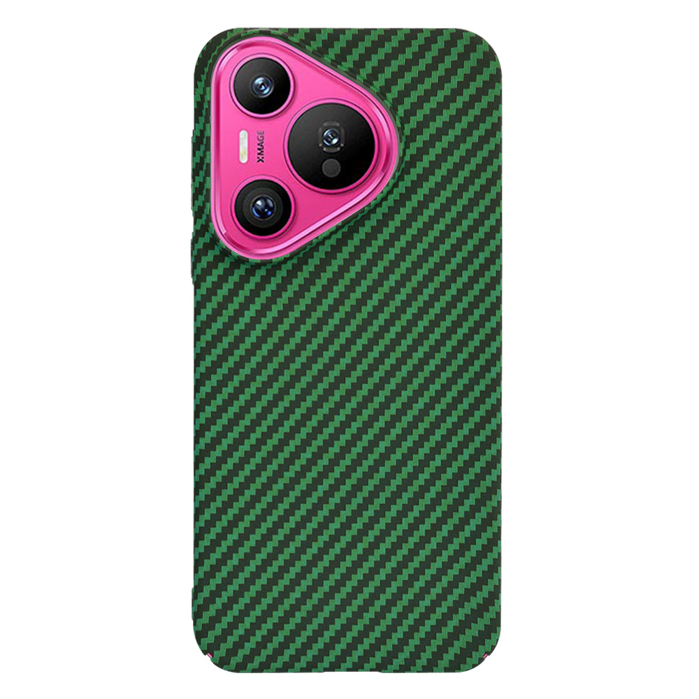 Capa para Huawei Pura 70, Techsuit, Carbonite FiberShell, Verde