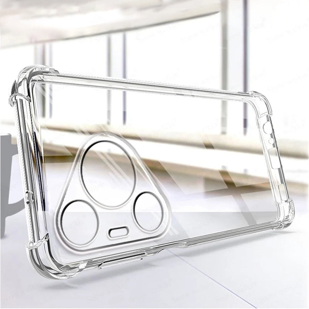 Capa para Huawei Pura 70, Techsuit, Shockproof Clear, Transparente
