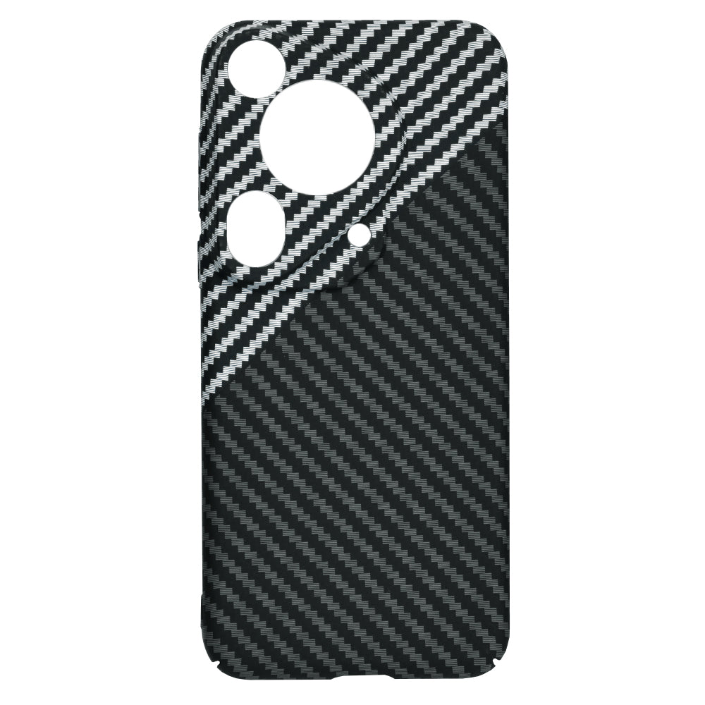 Capa para Huawei Pura 70 Ultra, Techsuit, Carbonite FiberShell, Preto Cinzento