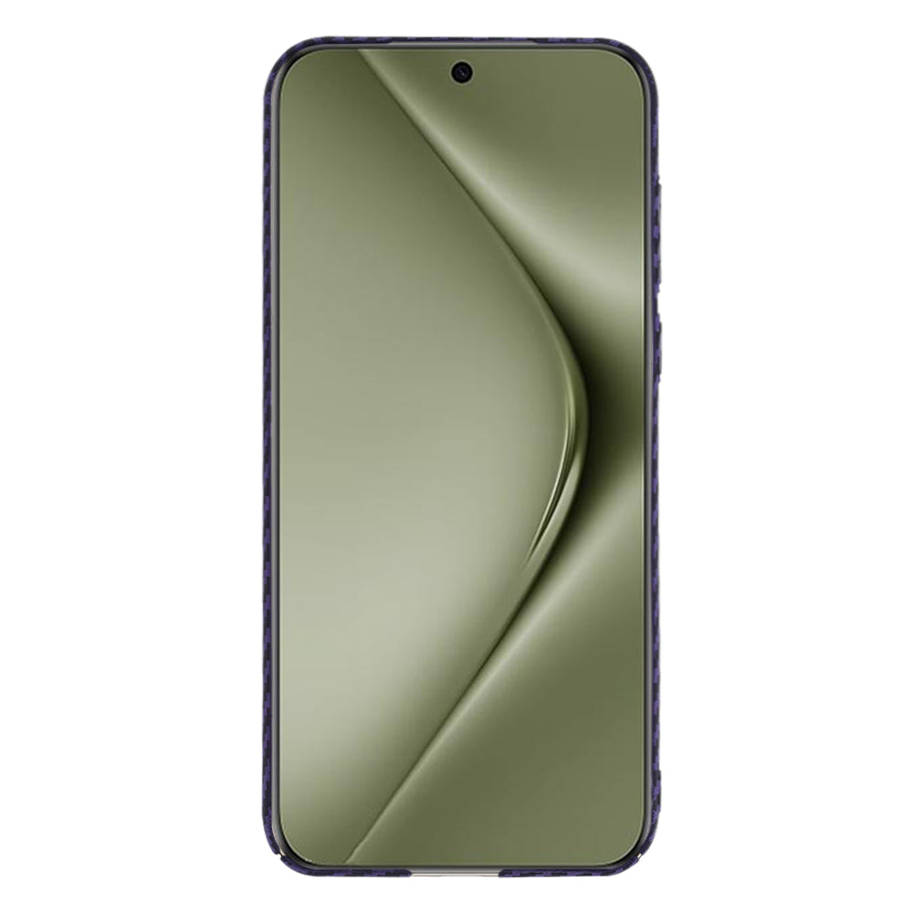 Capa para Huawei Pura 70 Ultra, Techsuit, Carbonite FiberShell, Roxo
