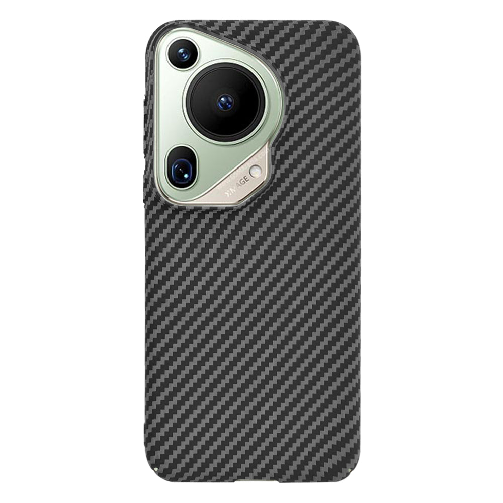 Capa para Huawei Pura 70 Ultra, Techsuit, Carbonite FiberShell, Preta