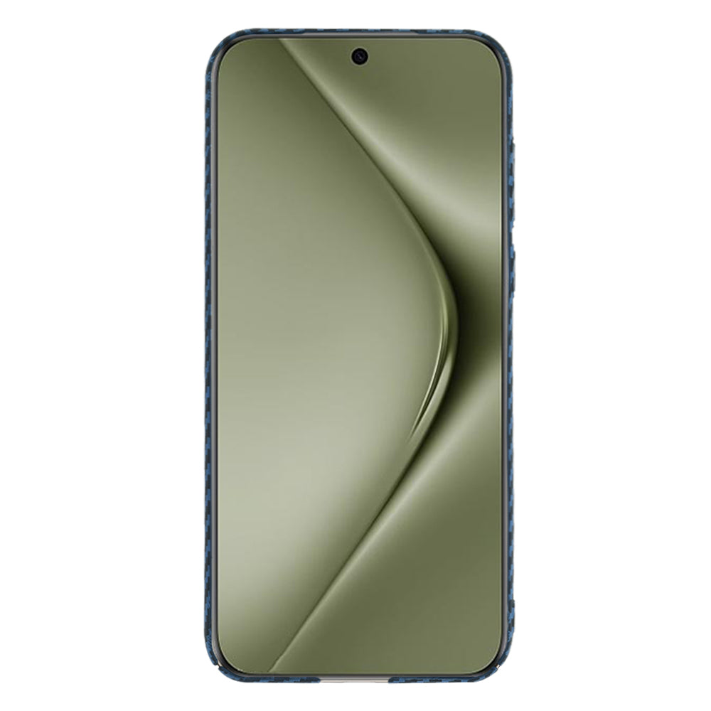 Capa para Huawei Pura 70 Ultra, Techsuit, Carbonite FiberShell, Turquesa