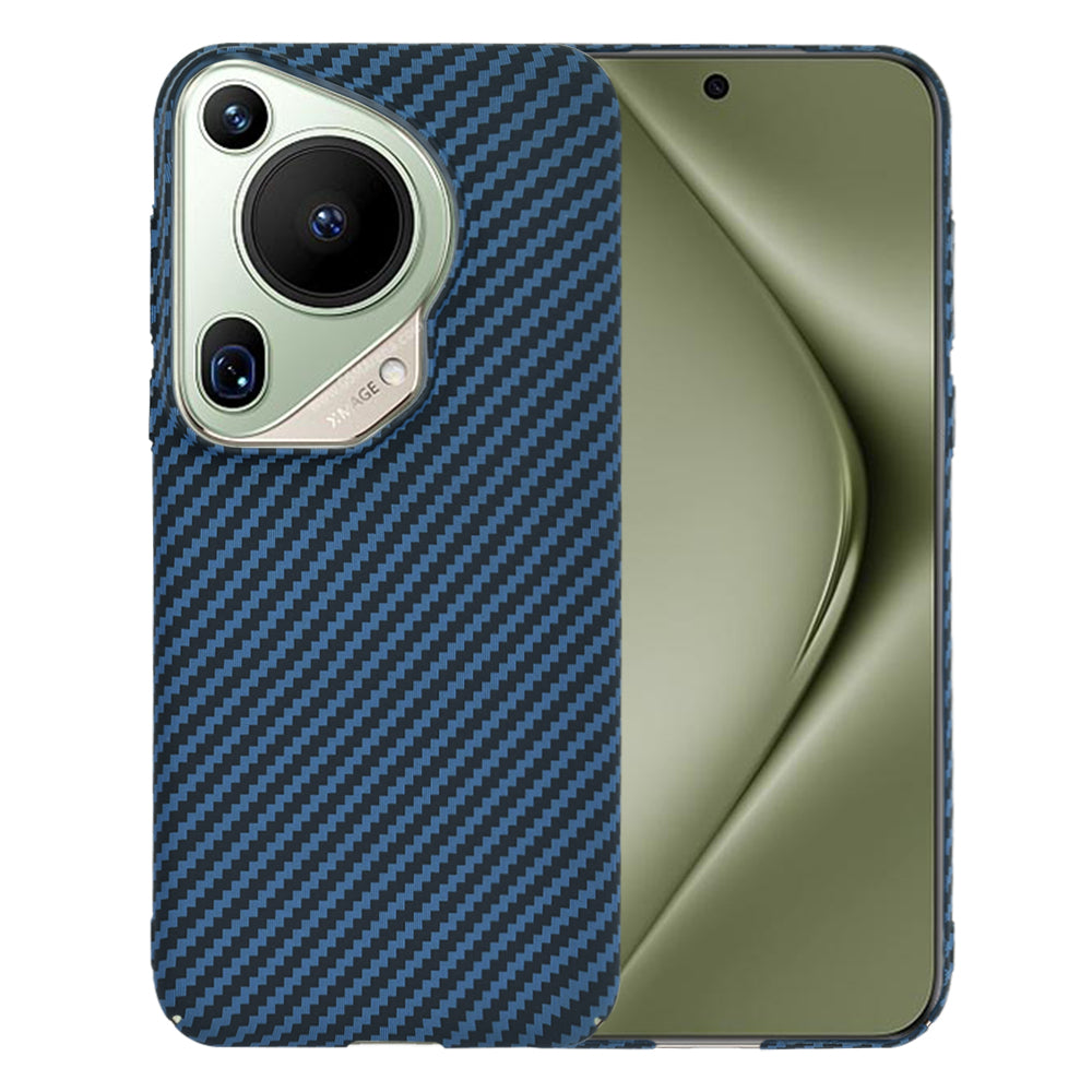 Capa para Huawei Pura 70 Ultra, Techsuit, Carbonite FiberShell, Turquesa