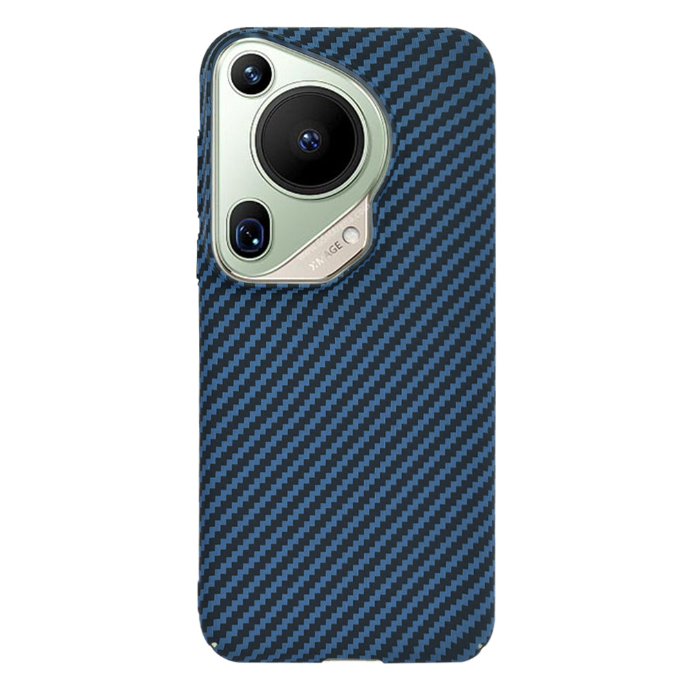Capa para Huawei Pura 70 Ultra, Techsuit, Carbonite FiberShell, Turquesa