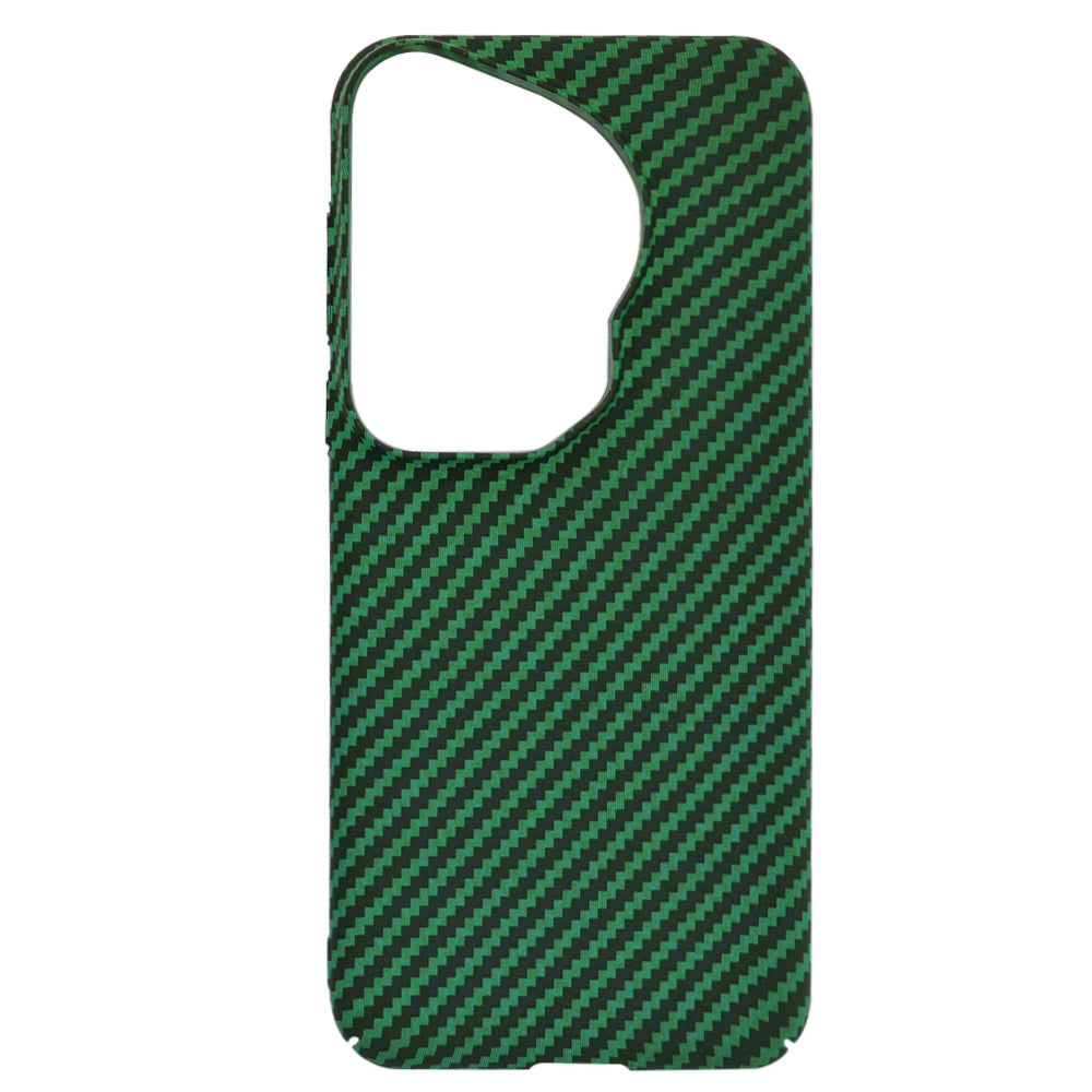 Capa para Huawei Pura 70 Ultra, Techsuit, Carbonite FiberShell, Verde