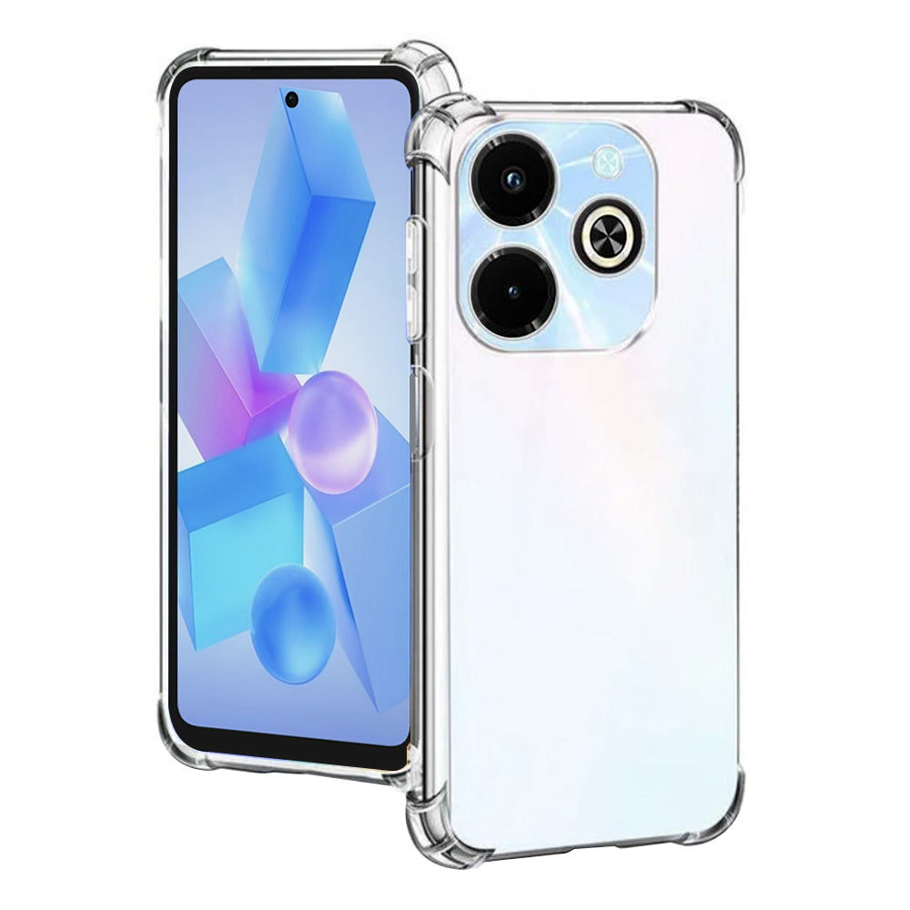 Capa para Infinix Hot 40i, Techsuit, Shockproof Clear, Transparente