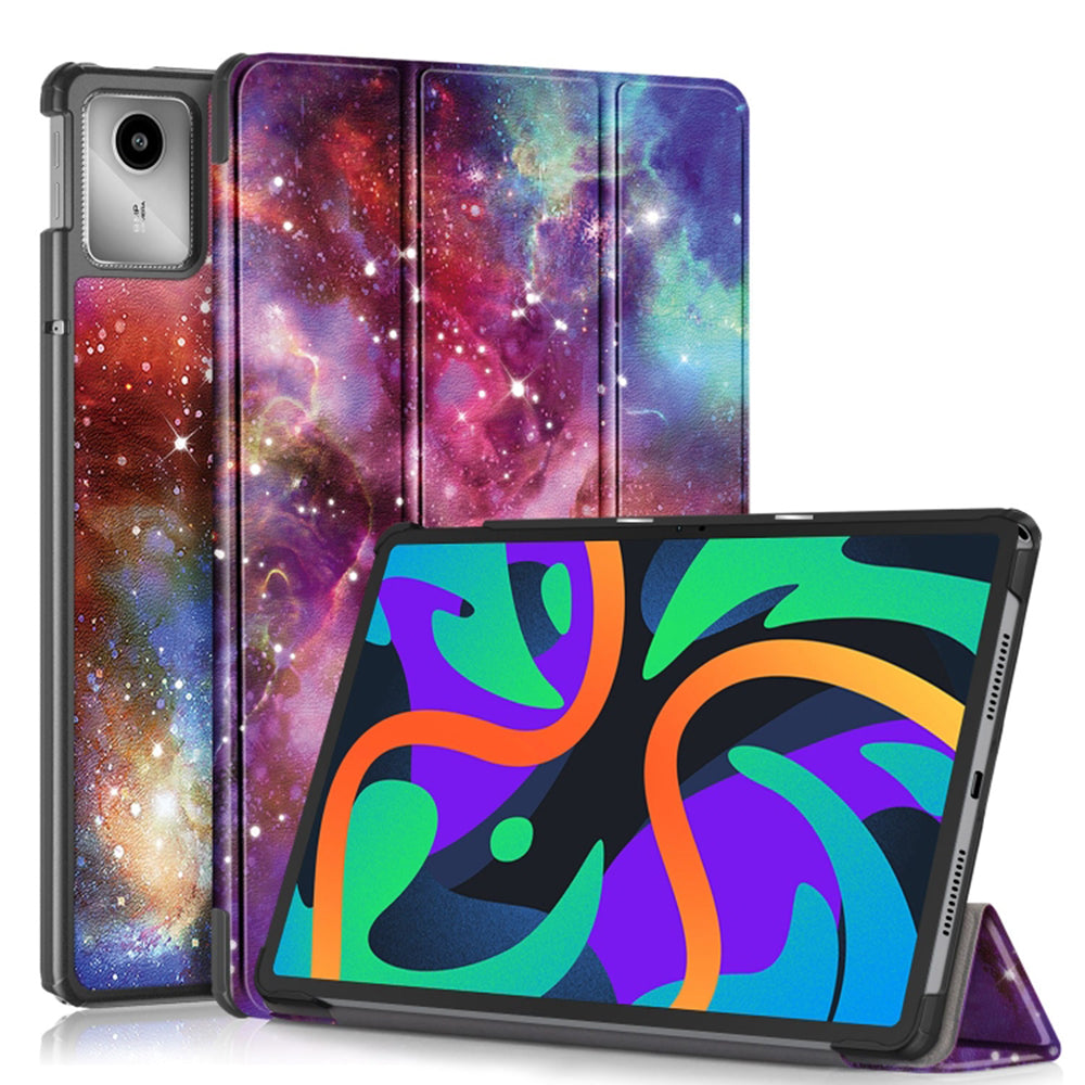 Capa para Lenovo Tab M11, Techsuit, FoldPro Galaxy, Multicolor