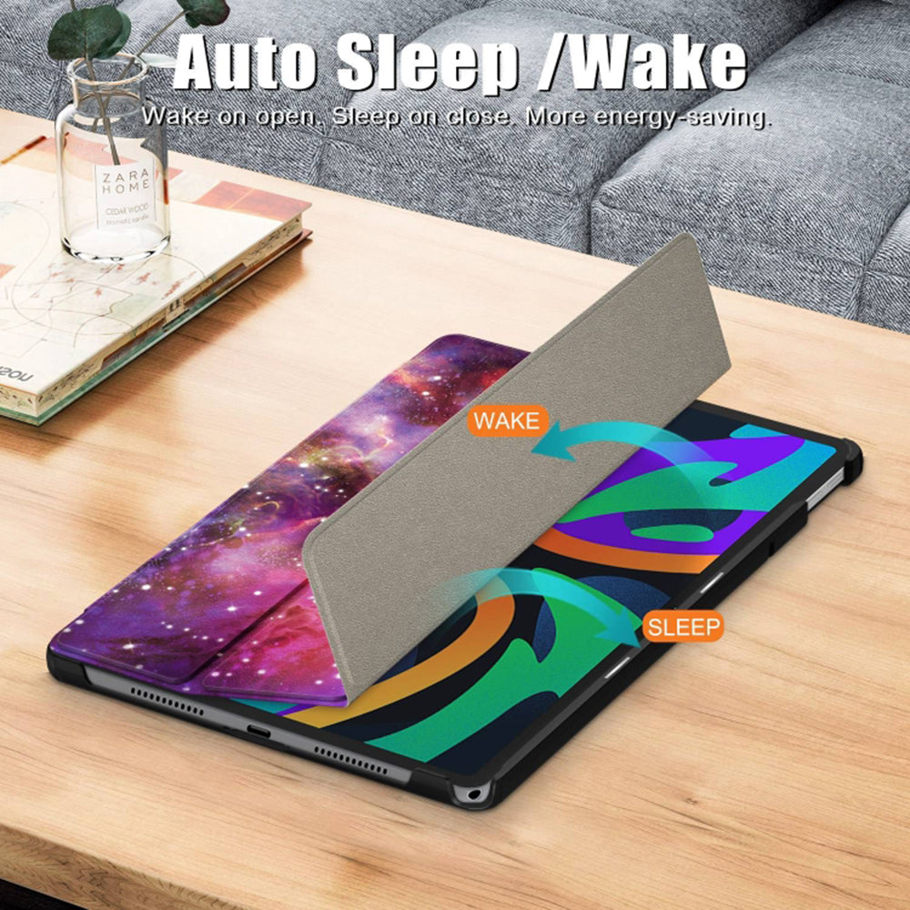 Capa para Lenovo Tab M11, Techsuit, FoldPro Galaxy, Multicolor