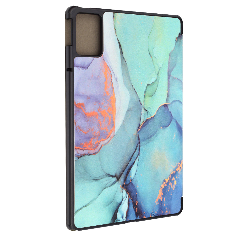 Capa para Lenovo Tab M11, Techsuit, FoldPro Green Time, Multicolor