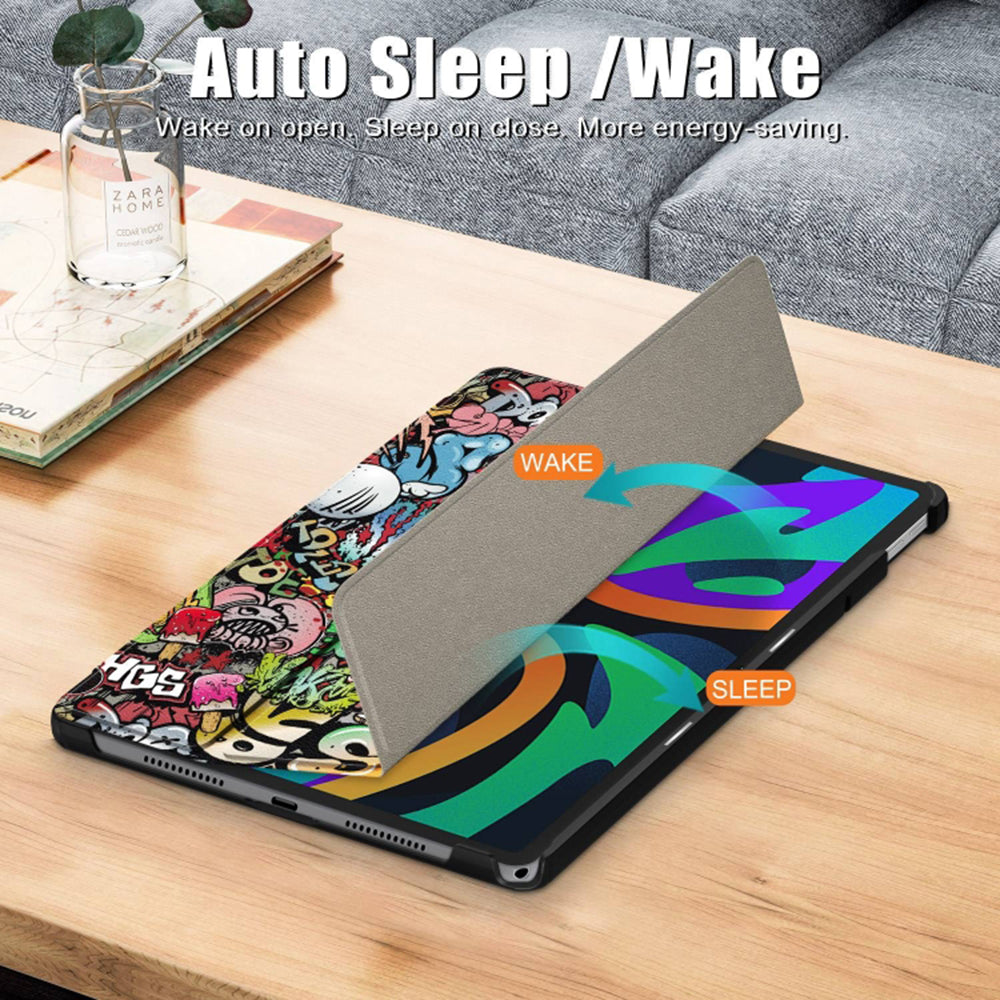 Capa para Lenovo Tab M11, Techsuit, FoldPro Urban Vibe, Multicolor