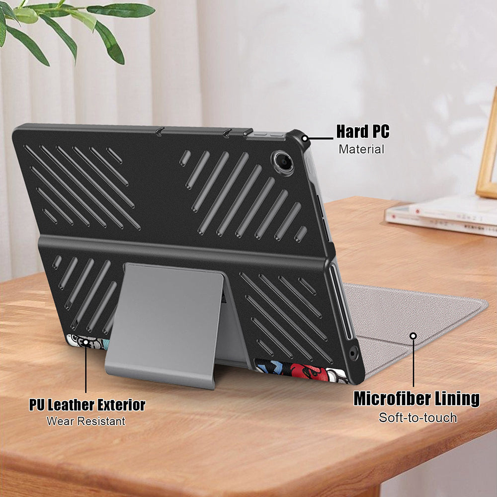 Capa para Lenovo Tab Plus 11.5 polegadas, Techsuit, FoldPro Urban Vibe, Multicolor