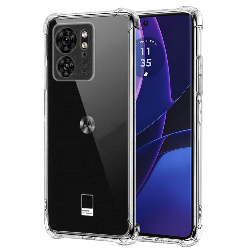 Capa para Motorola Edge (2023) / Edge 40, Techsuit, Transparente Antichoque