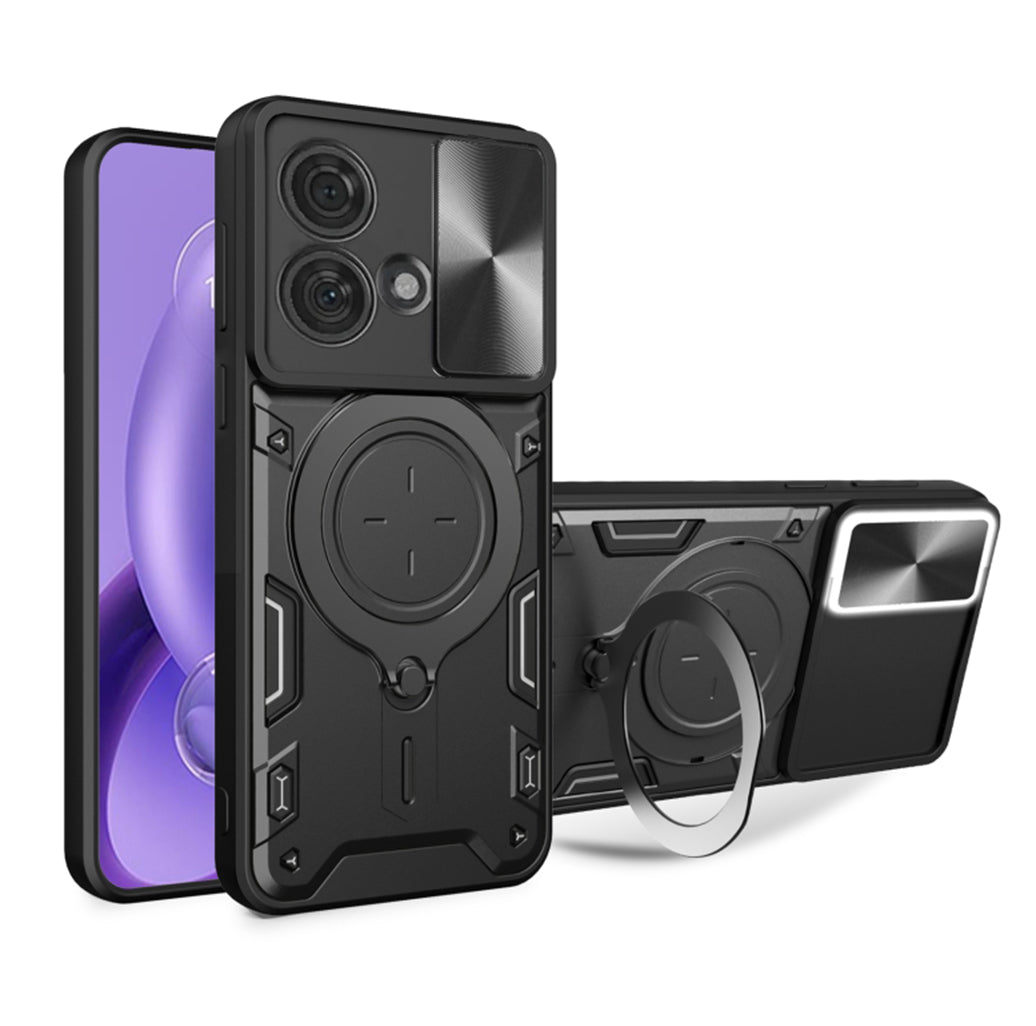 Capa para Motorola Edge 40 Neo, Techsuit, CamGuard Pro, Preta