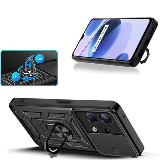 Capa para Motorola Edge 50 Pro, Techsuit, CamShield, Azul