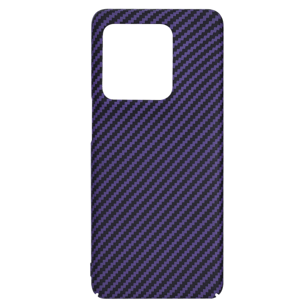 Capa para Motorola Edge 50 Ultra, Techsuit, Carbonite FiberShell, Roxo