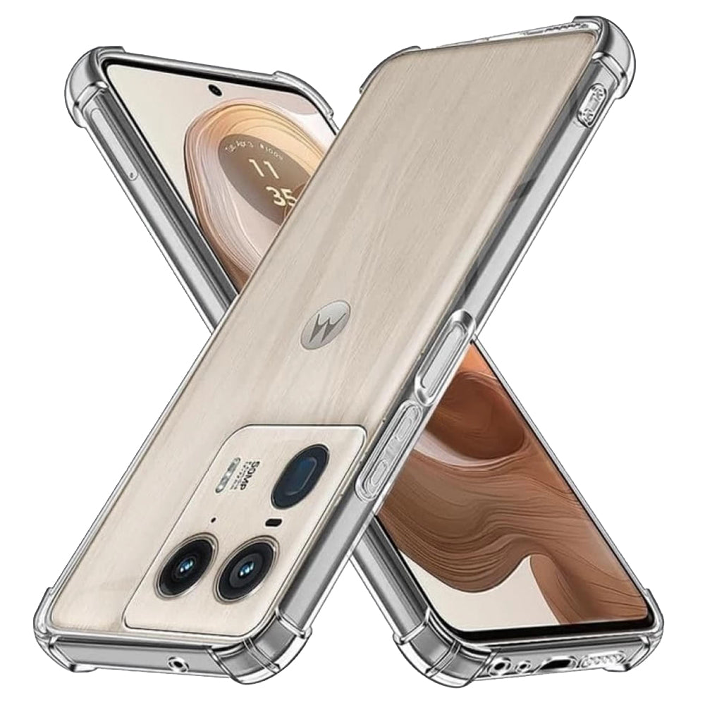Capa para Motorola Edge 50 Ultra, Techsuit, Shockproof Clear, Transparente
