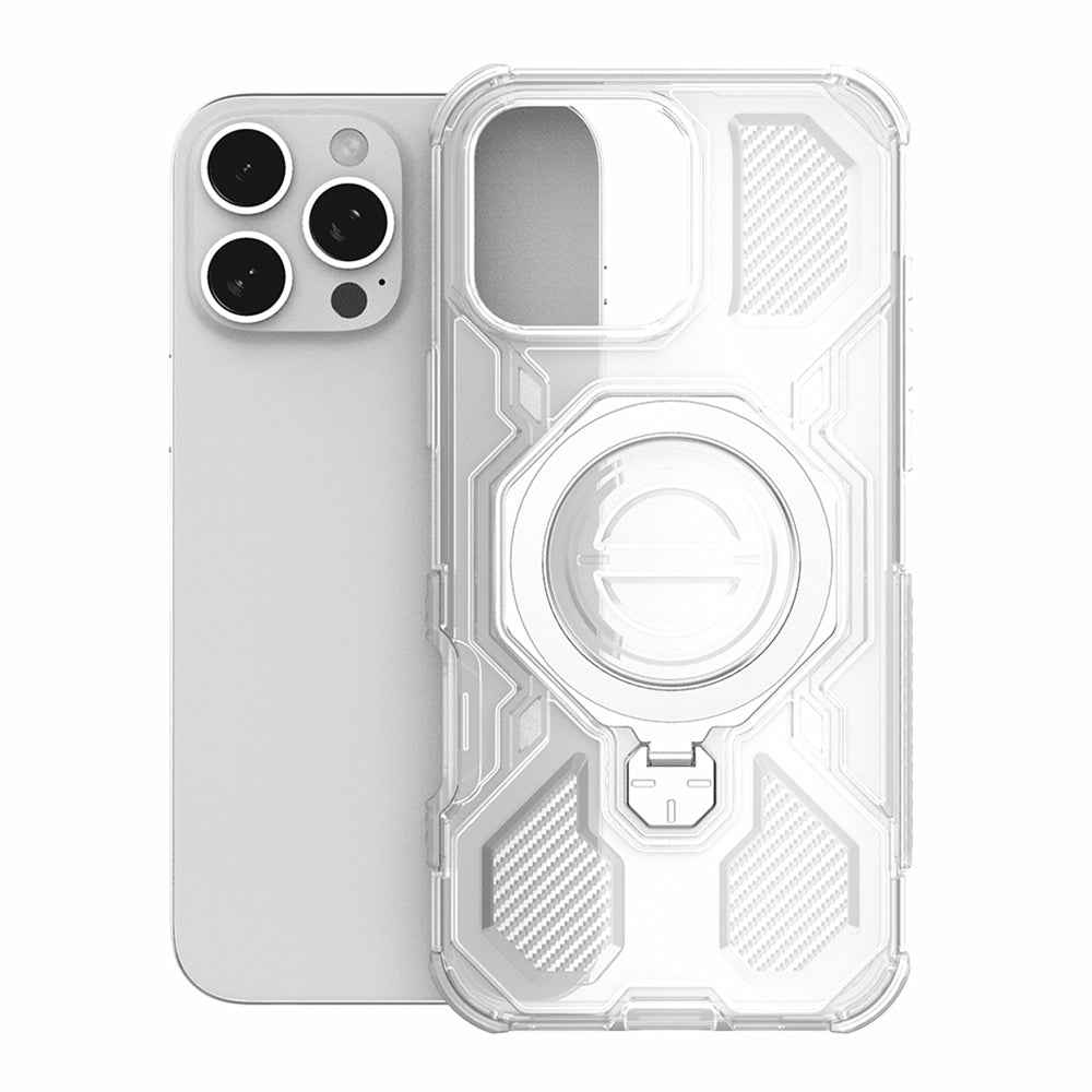 Capa para Motorola Edge 60 Fusion / Edge 60, Techsuit, Carbon Shield Pro, Branca