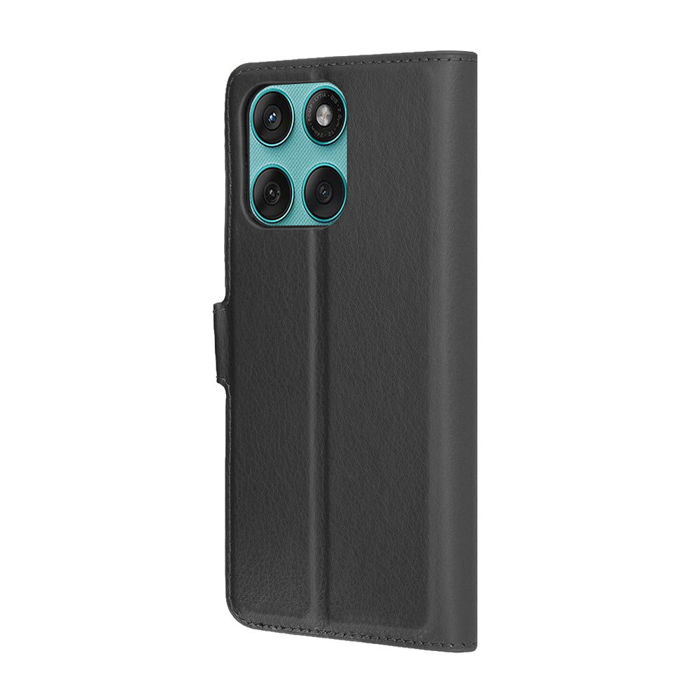 Capa para Motorola Edge 60 Fusion / Edge 60, Techsuit, Leather Folio, Preta