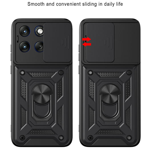 Capa para Motorola Edge 70 Fusion, Techsuit, CamShield, Dourada