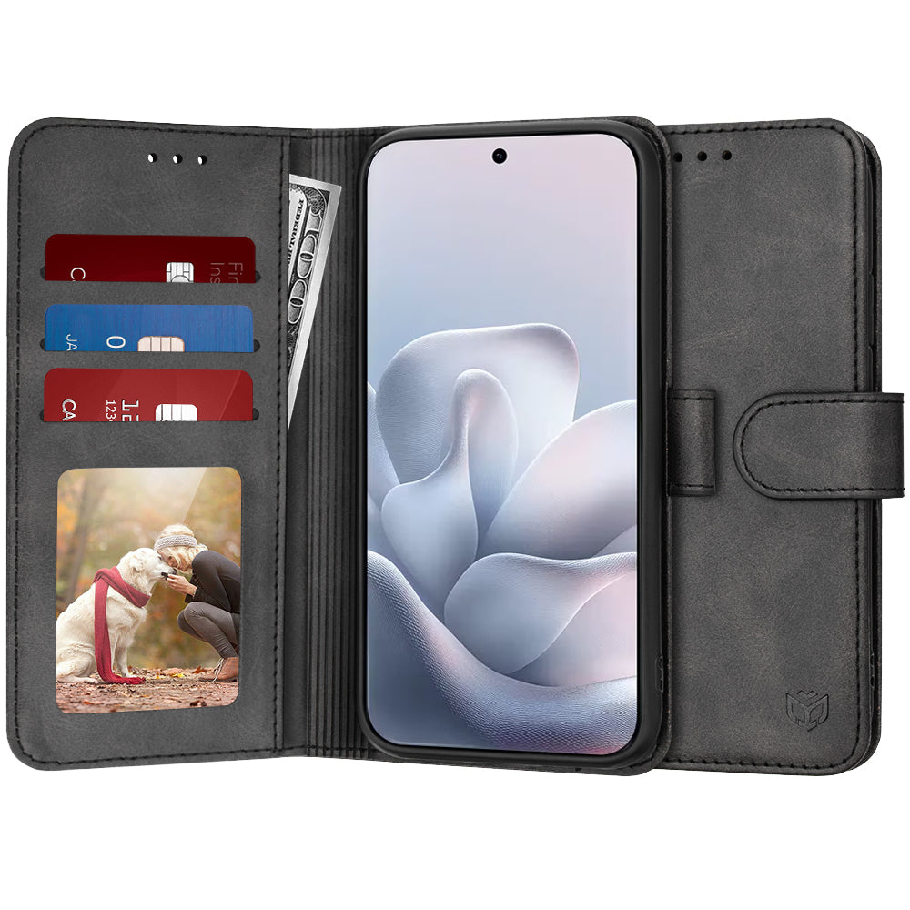 Capa para Motorola Edge 70 Fusion, Techsuit, Diary Book, Preta