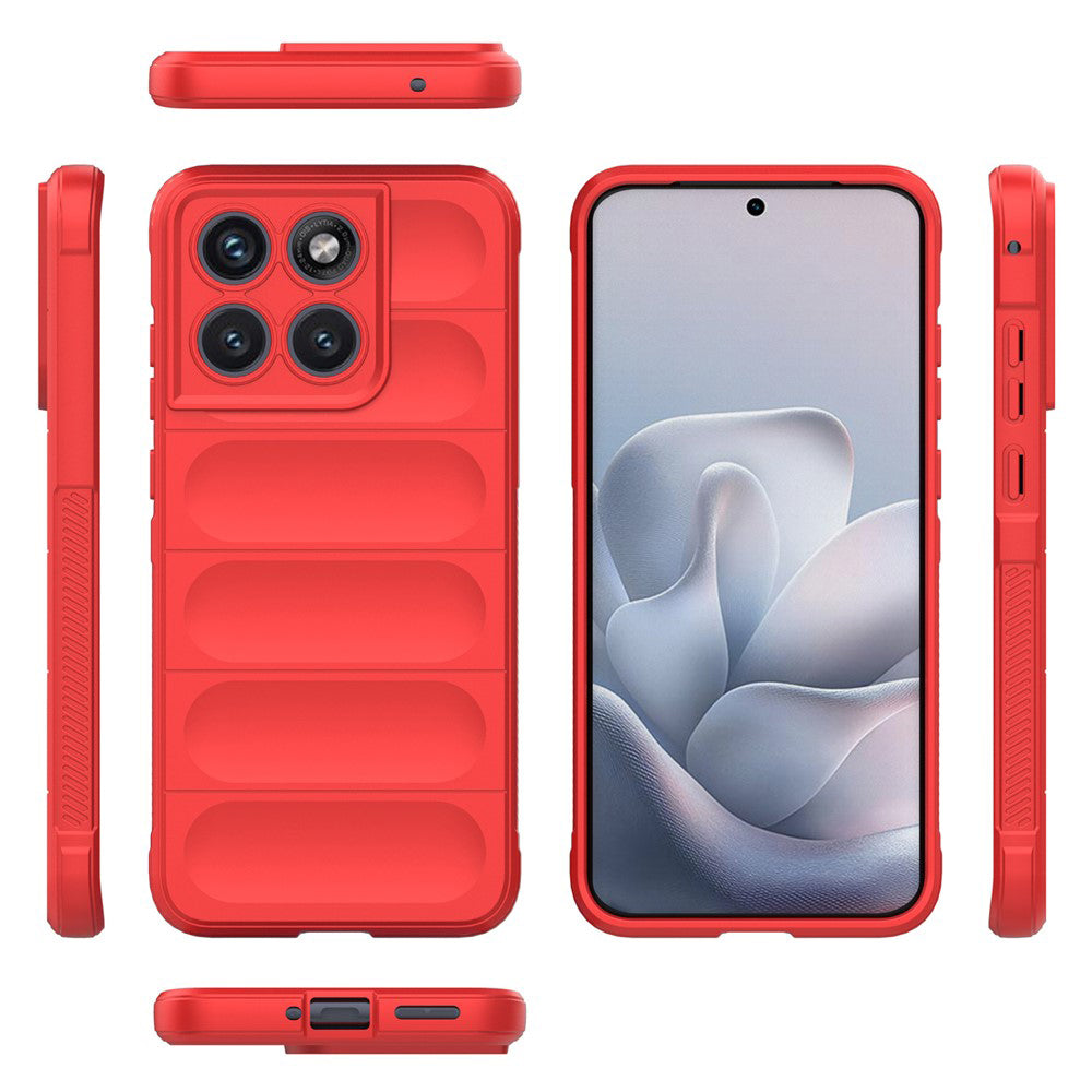Capa para Motorola Edge 70 Fusion, Techsuit, Magic Shield, Vermelha