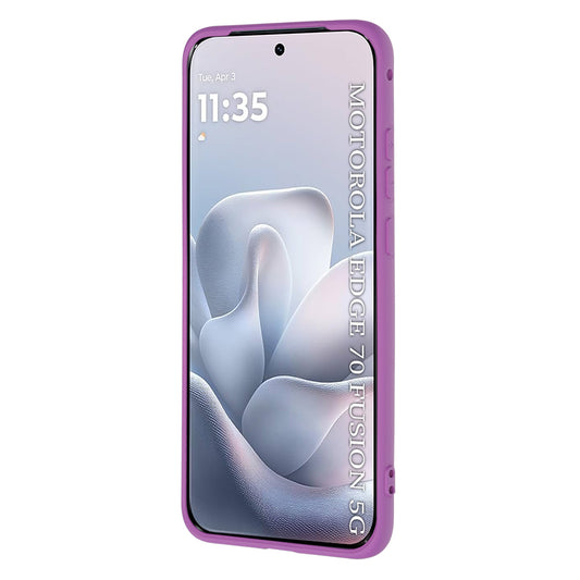 Capa para Motorola Edge 70 Fusion, Techsuit, SoftFlex, Roxo