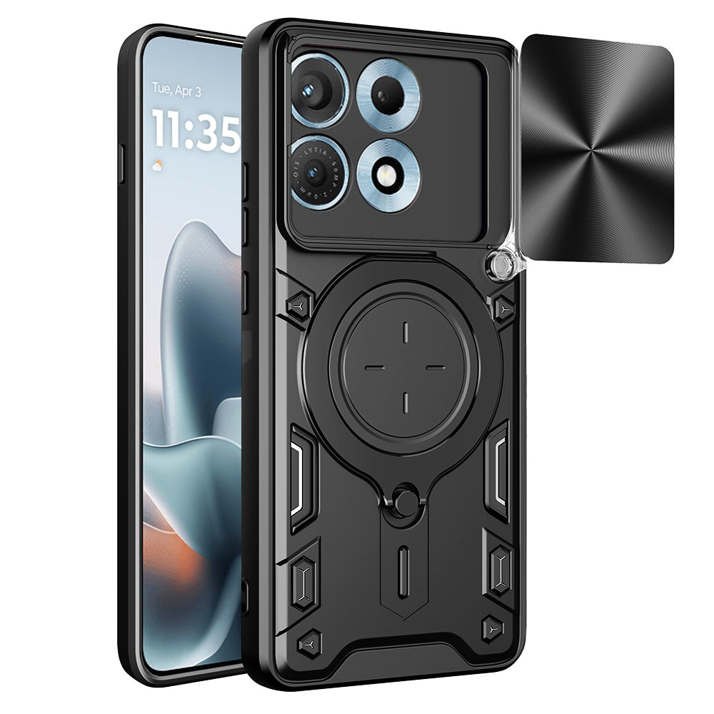 Capa para Motorola Edge 70 Max, Techsuit, CamGuard Pro, Preta
