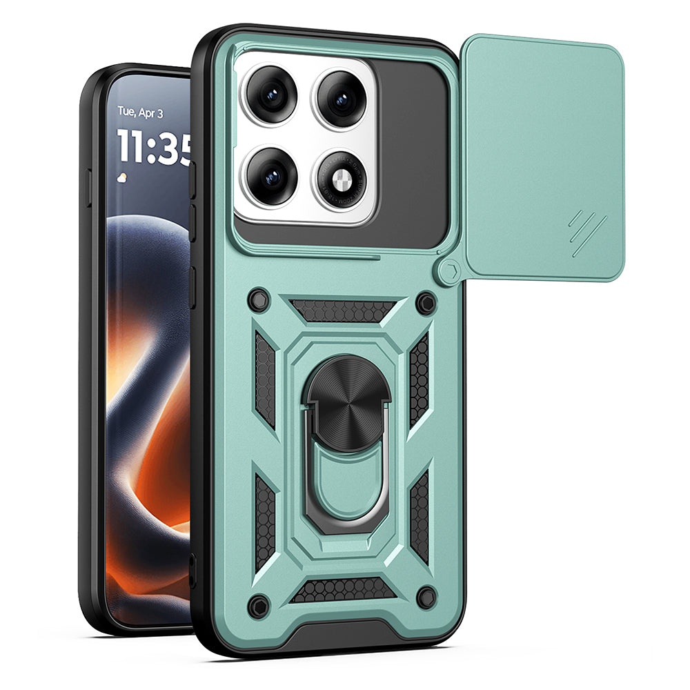 Capa para Motorola Edge 70 Pro, Techsuit, CamShield, Verde