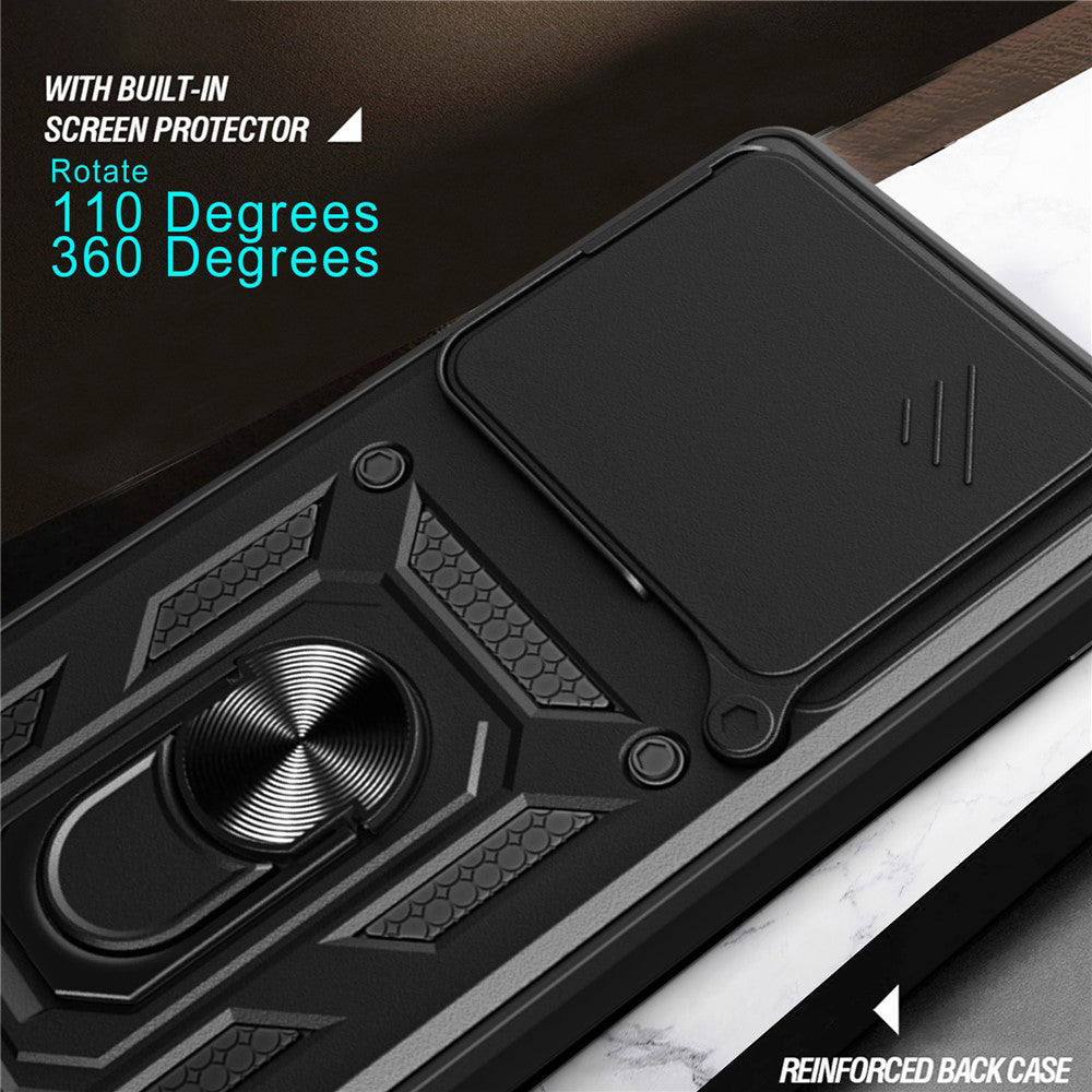 Capa para Motorola Edge 70, Techsuit, CamShield, Preta
