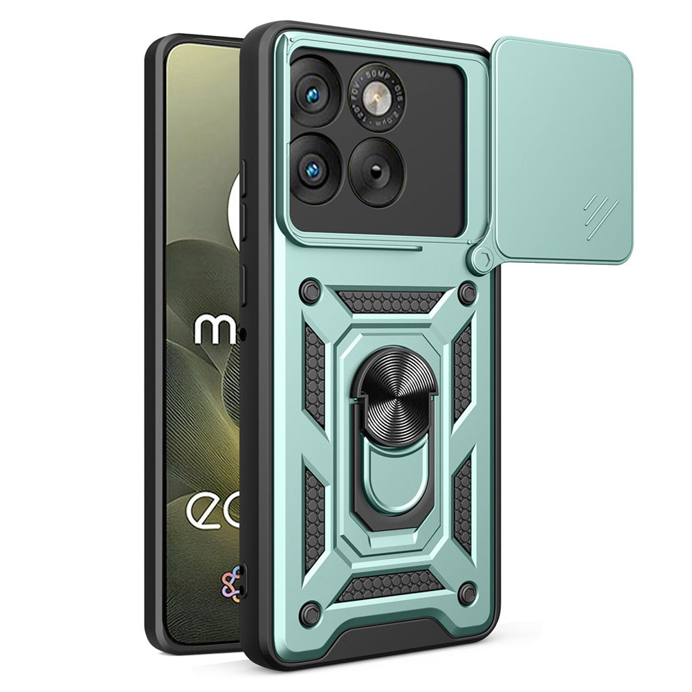 Capa para Motorola Edge 70, Techsuit, CamShield, Verde
