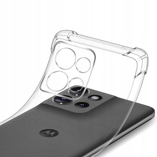 Capa para Motorola Edge 70, Techsuit, Shockproof Clear, Transparente