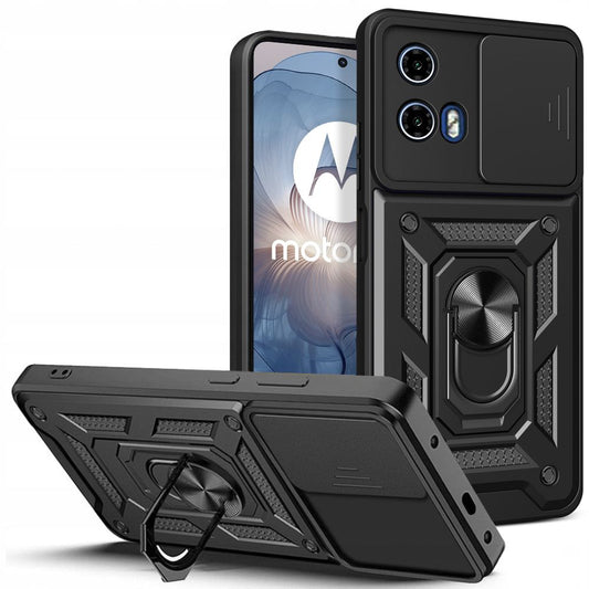 Capa para Motorola Moto E14 / G24 Power / G04 / G24, Tech-Protect, CamShield Pro, Preta