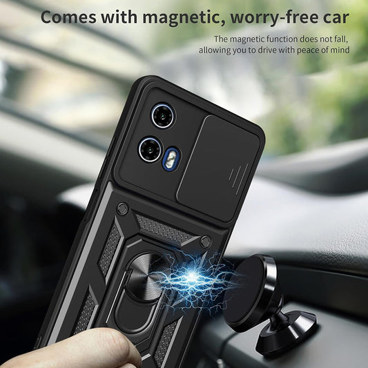 Capa para Motorola Moto G15 / G15 Power, Techsuit, CamShield, Preta