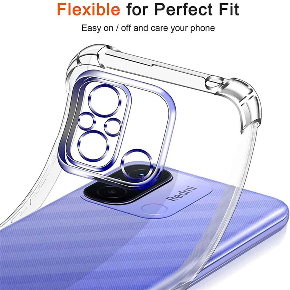 Capa para Motorola Moto E13, Techsuit, Shockproof Clear, Transparente