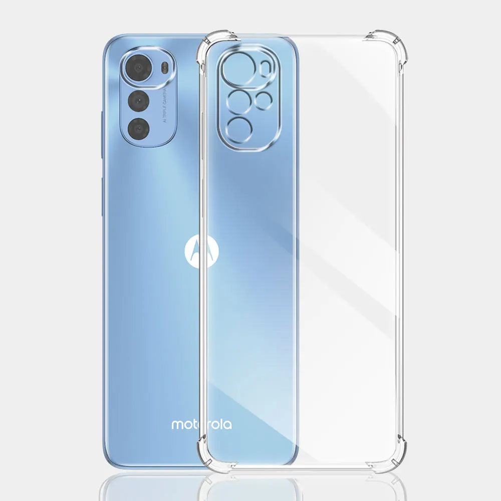 Capa para Motorola Moto E32s / E32 / G22, Techsuit, Transparente Antichoque, Transparente