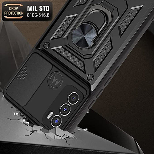 Capa para Motorola Moto E40 / E30 / E20, Techsuit, CamShield, Preta